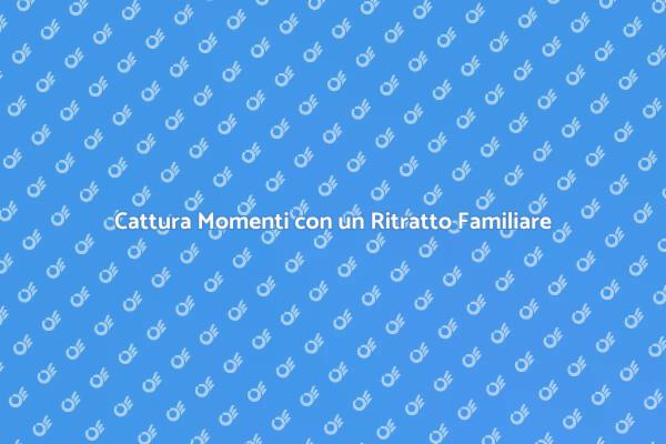 Cattura la Tua Storia di Famiglia