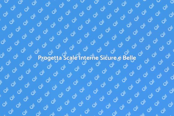 Scale Interne: Illumina il Tuo Spazio