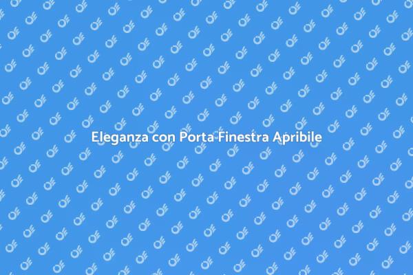 Installazione Porta Finestra Innovativa