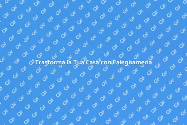 Ristruttura con Falegnameria Economica