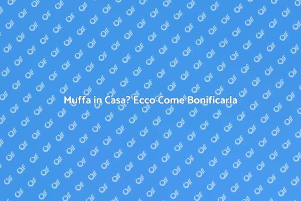 Rimuovi la Muffa per una Casa Sana