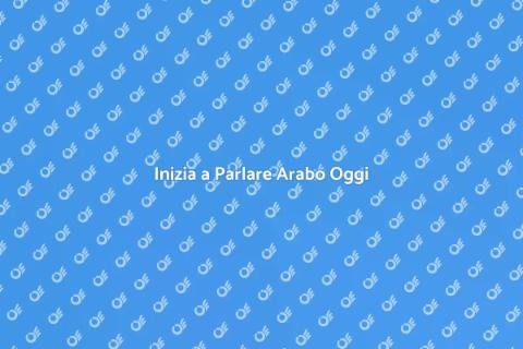 Impara l'Arabo con Facilità