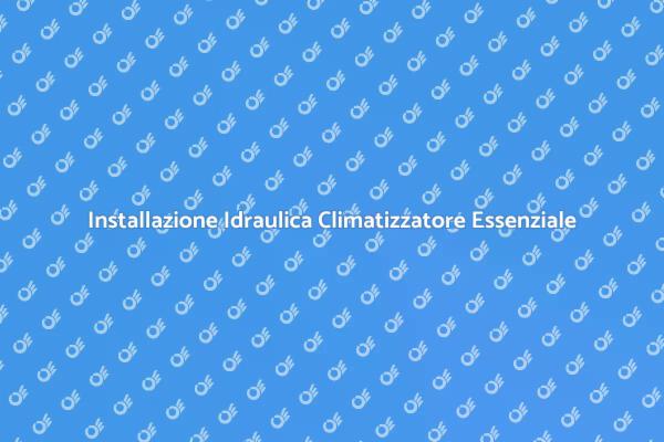 Predisposizione Idraulica per Comfort Domestico