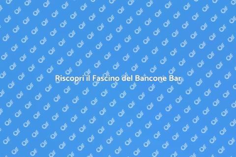 Bancone Bar d'Epoca: Restauro e Storia
