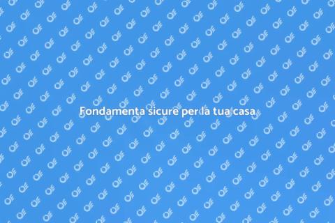 Riparare le fondamenta della casa