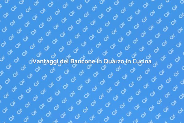 Bancone in Quarzo: Un Must per la Cucina
