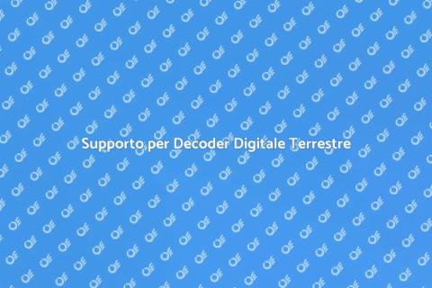Assistenza Clienti Decoder Digitale