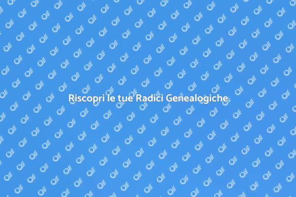 Esplora la tua Storia Familiare