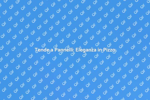 Trasforma la Tua Casa con Pannelli Pizzati