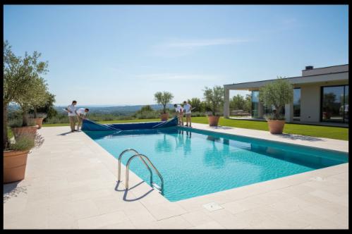 aprire piscina