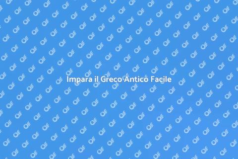 Corso di Traduzione Greco Antico