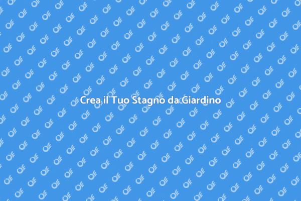 Trasforma il Tuo Giardino con uno Stagno