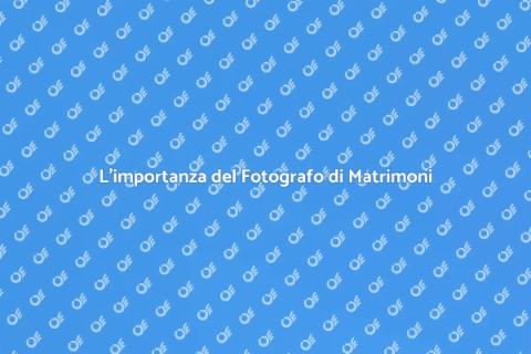 Fotografo di Matrimoni: Magia e Emozione