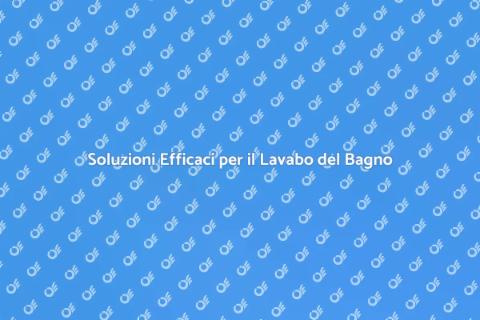 Riparare un Lavabo del Bagno