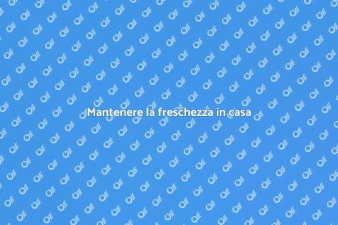 Freschezza in casa: deodorizzare ambienti