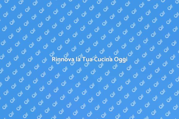 Trasforma la Tua Cucina con Stile