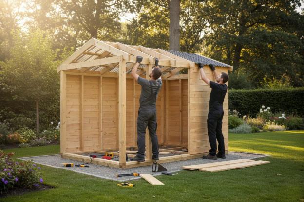 Quanto costa costruire un capanno da giardino?