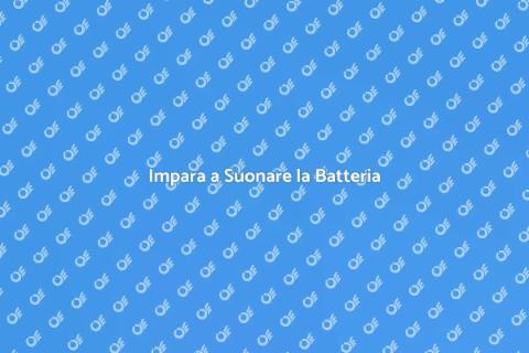 Pacchetto Lezioni di Batteria