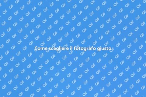 Ingaggiare un fotografo professionista
