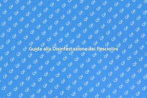 Disinfestazione Pesciolini d'Argento