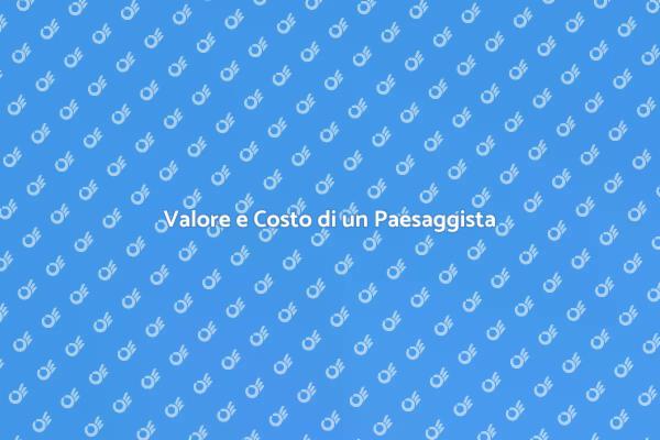 Investire in un Paesaggista: Scopri Come