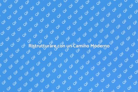 Camino in Muratura Moderno