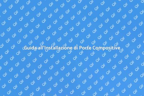 Installare Porta Ingresso Composita