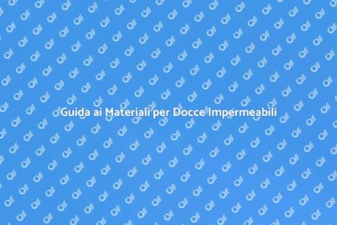 Materiali Impermeabilizzazione Doccia