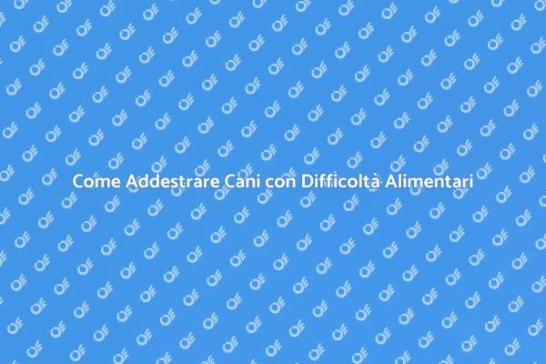 Soluzioni per Cani con Problemi Alimentari