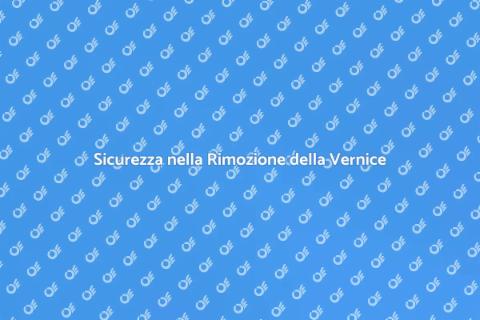 Rimozione Vernice al Piombo Sicura