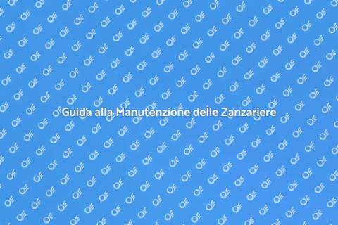 Manutenzione Zanzariere Gazebo Essenziale