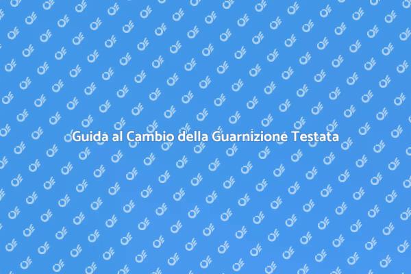 Importanza della Guarnizione Testata