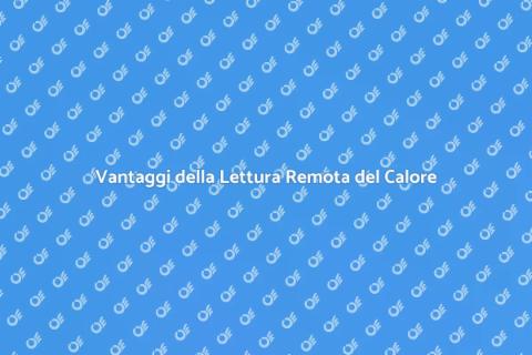 Lettura Remota Contabilizzatore Calore