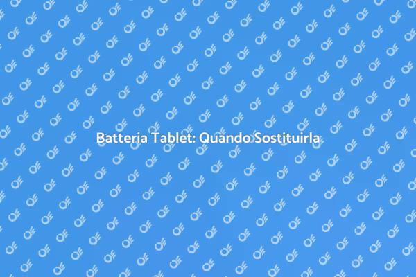 Guida alla Sostituzione della Batteria
