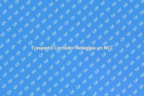 Noleggiare NCC per Andare in Aeroporto