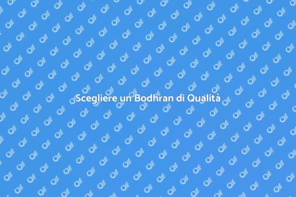 Il Bodhran: Tradizione e Suono Unici