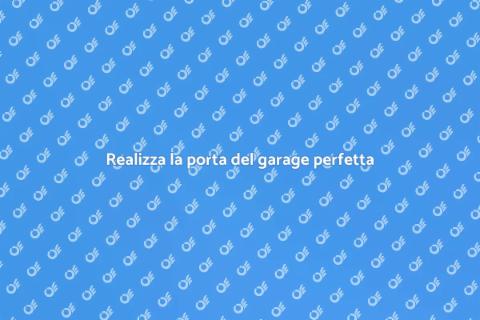 Costruire la porta del garage