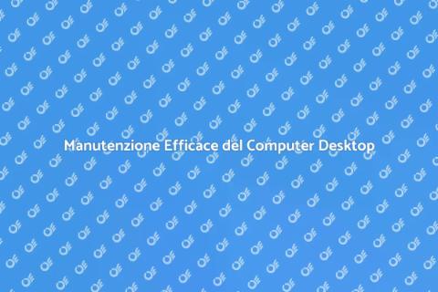 Pulizia e Deframmentazione Disco Rigido