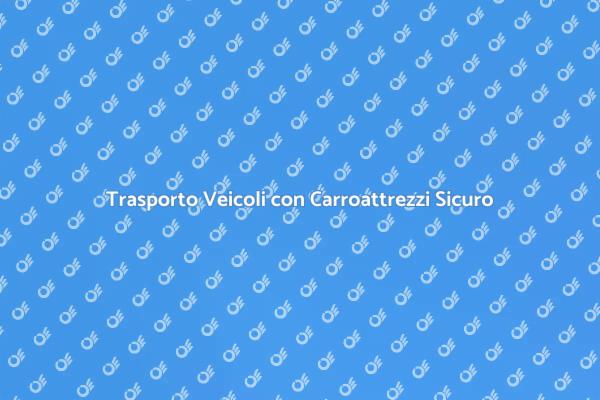Sicurezza Trasporto Veicoli in Autorimessa
