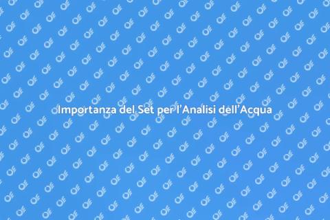 Analisi dell'Acqua: Set Completo