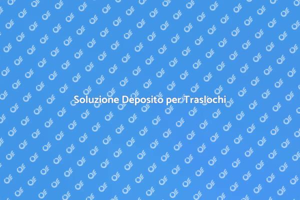 Spazio Sicuro per Traslochi