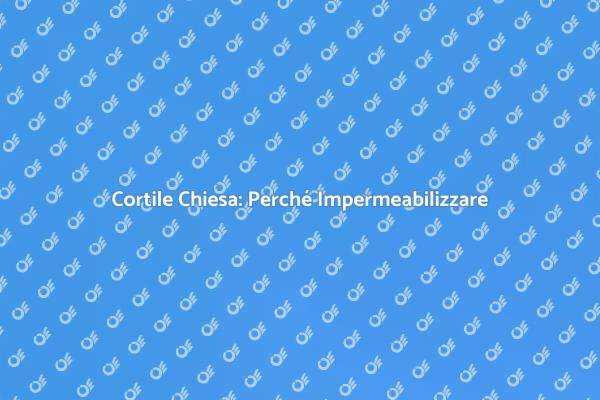 Proteggi il Cortile della Tua Chiesa