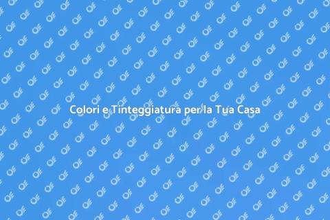 Tinteggiatura: Trasforma il Tuo Spazio