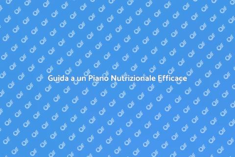 Piano Nutrizionale Completo per Salute