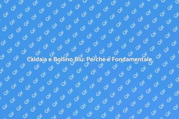 Bollino Blu: Sicurezza e Risparmio Energetico