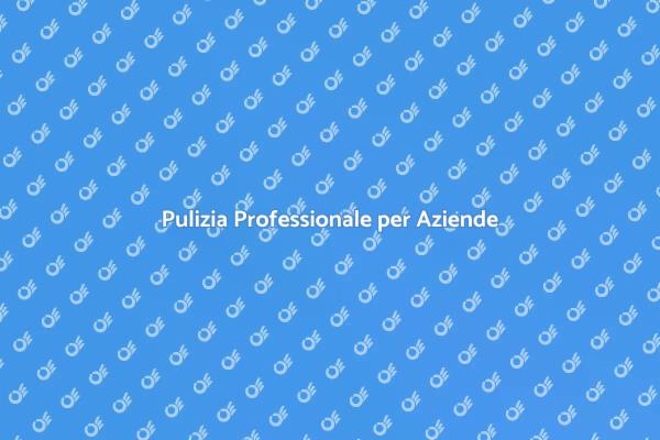 Perché Pulire un'Attività Commerciale