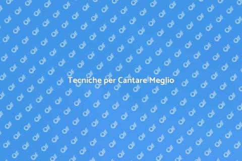 Imparare a Cantare Bene e Crescere