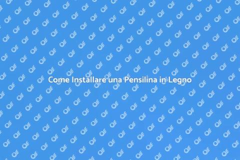 Installare Pensilina in Legno Su Misura