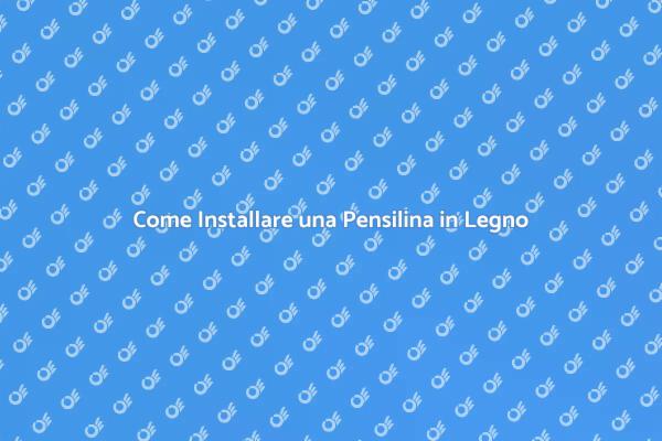 Installazione di Pensiline in Legno
