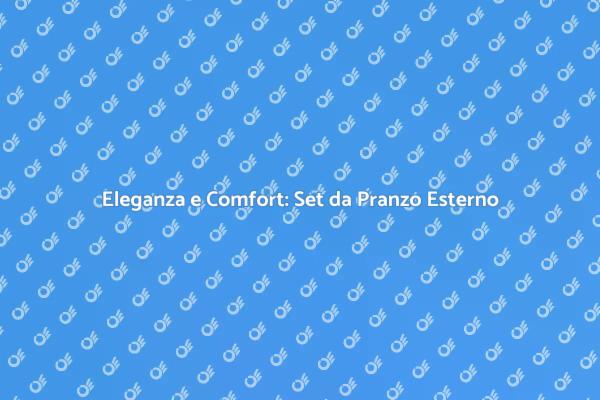 Trasforma il Tuo Esterno con Stile